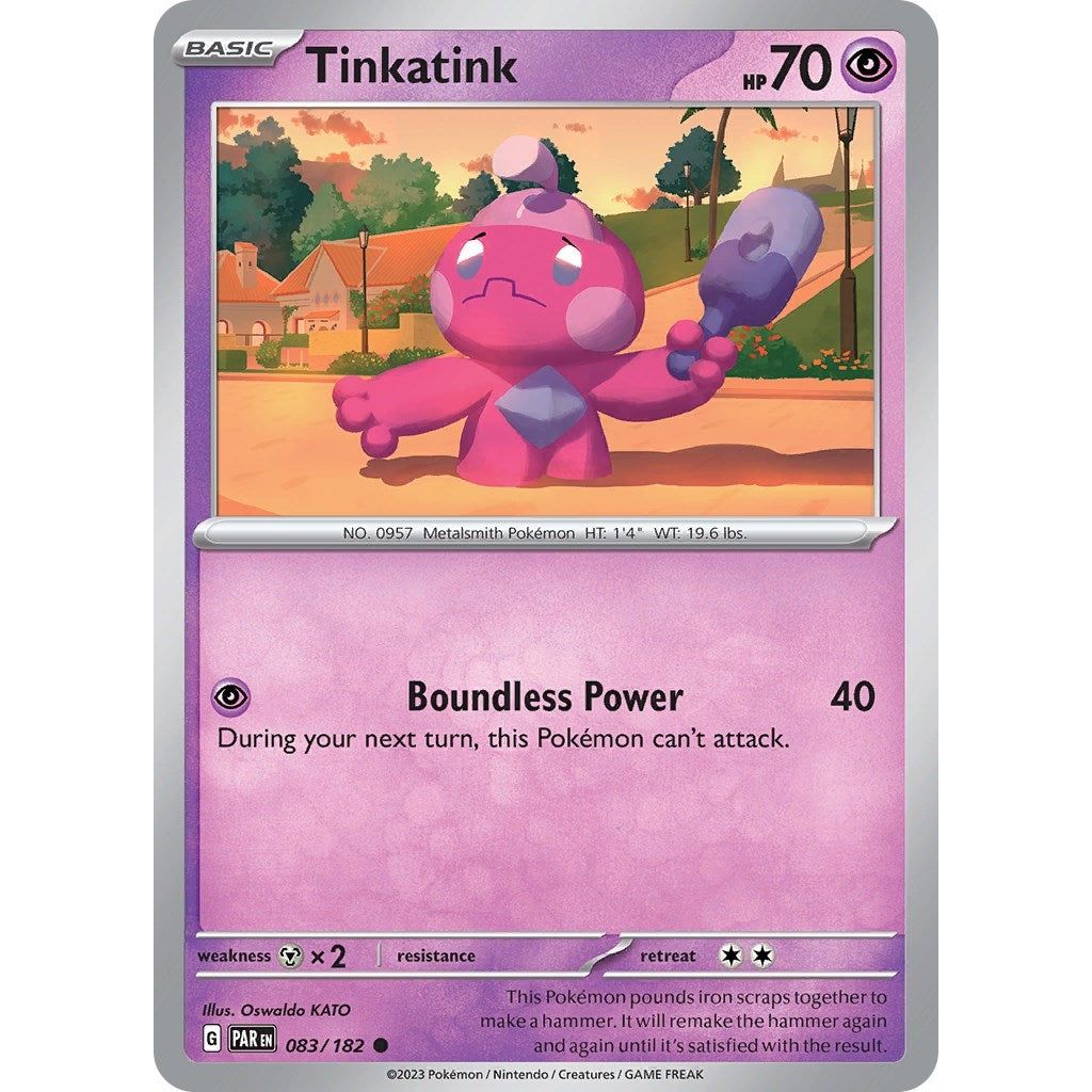 Image for Tinkatink (083/182) (PAR) - Pokemon