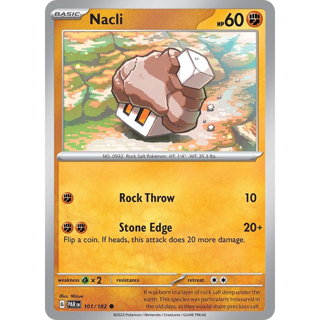 Image for Nacli (101/182) (PAR) - Pokemon