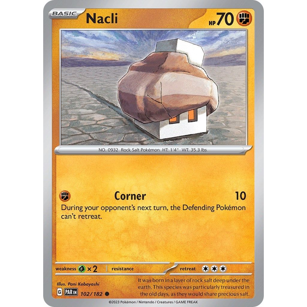 Image for Nacli (102/182) (PAR) - Pokemon