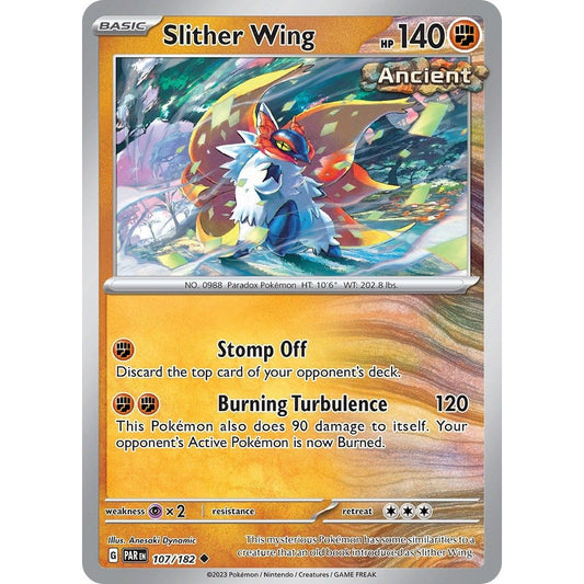 Image for Slither Wing (107/182) (PAR) - Pokemon