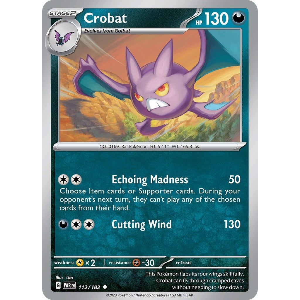 Image for Crobat (112/182) (PAR) - Pokemon