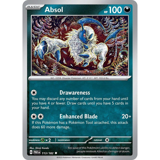 Image for Absol (113/182) (PAR) - Pokemon