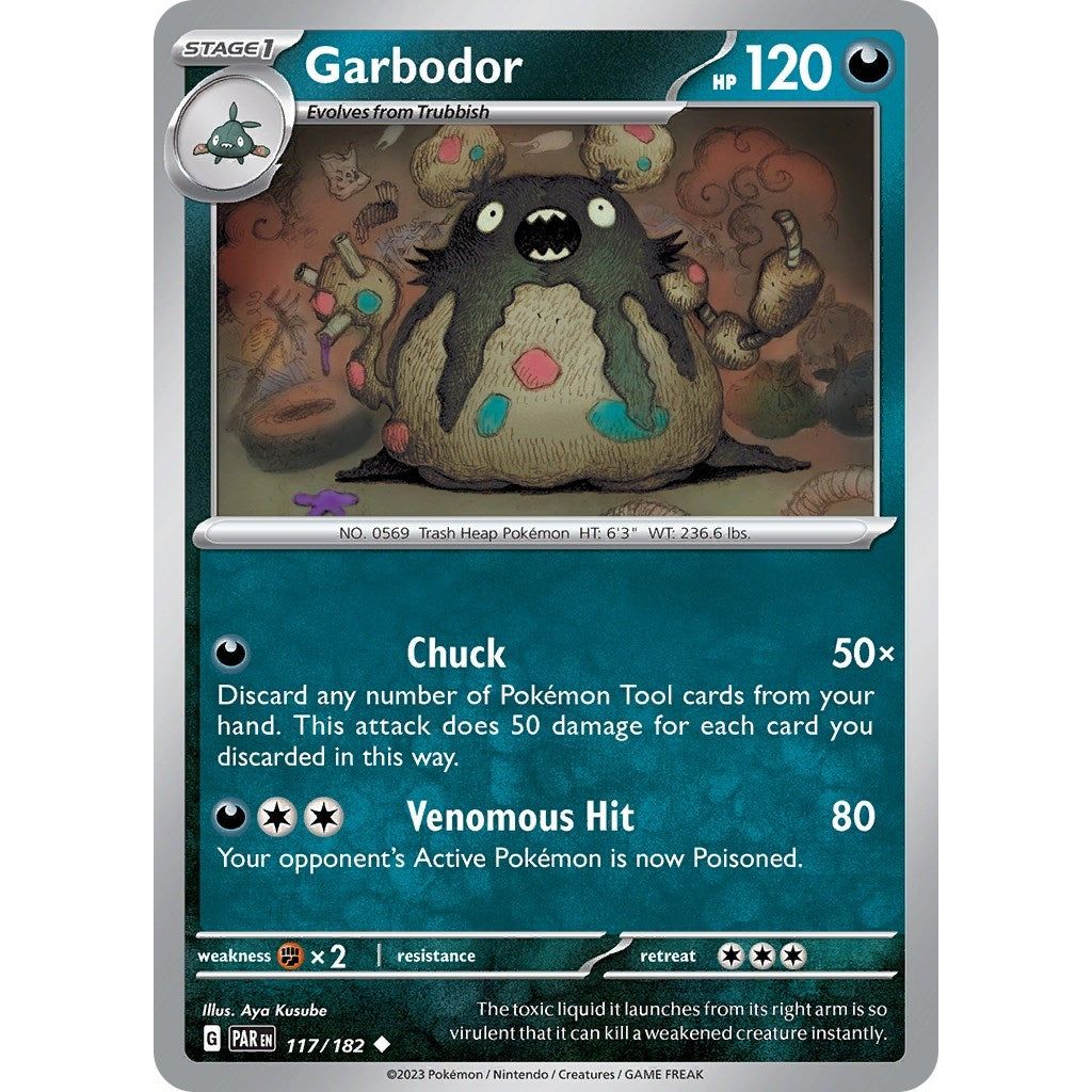 Image for Garbodor (117/182) (PAR) - Pokemon