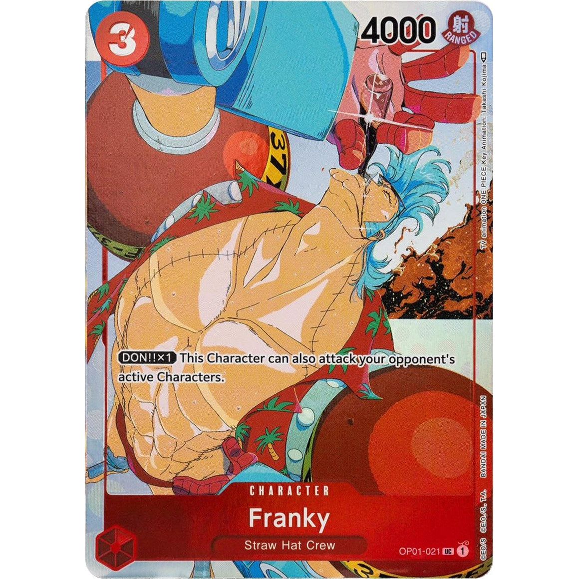 Image for Franky (Gift Collection 2023) (OP01-021) (OP-PR) - One Piece Card Game