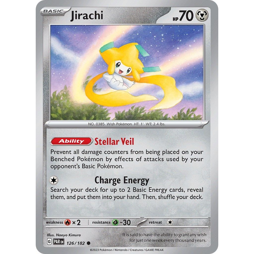 Image for Jirachi (126/182) (PAR) - Pokemon