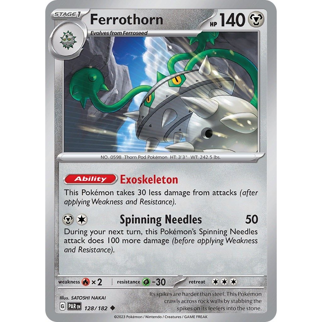 Image for Ferrothorn (128/182) (PAR) - Pokemon
