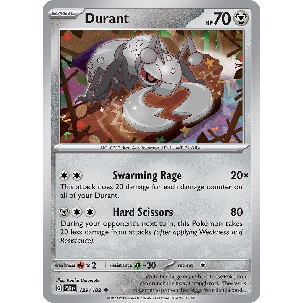Image for Durant (129/182) (PAR) - Pokemon