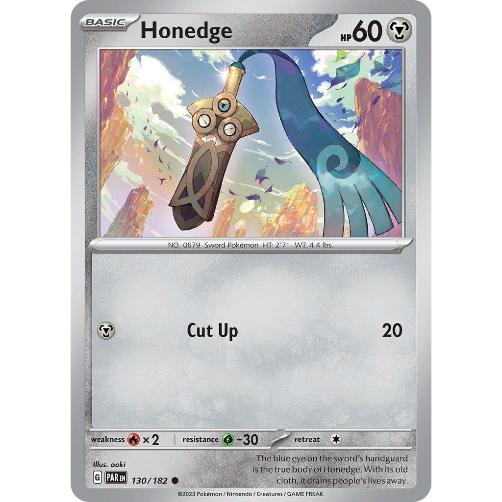 Image for Honedge (130/182) (PAR) - Pokemon