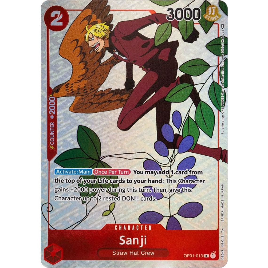 Image for Sanji (Gift Collection 2023) (OP01-013) (OP-PR) - One Piece Card Game