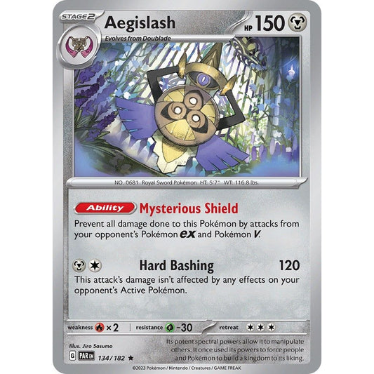 Image for Aegislash (134/182) (PAR) - Pokemon