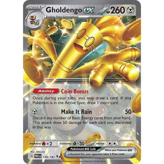 Image for Gholdengo ex (139/182) (PAR) - Pokemon
