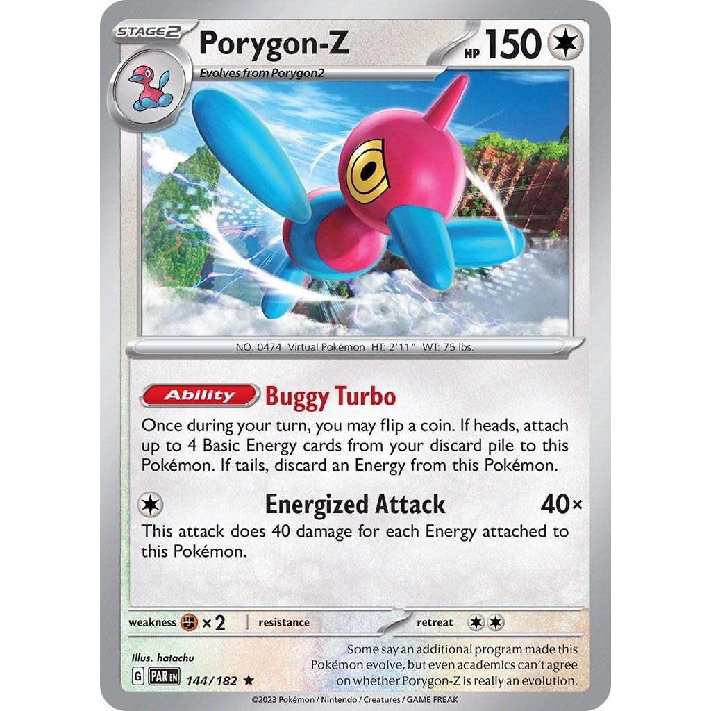 Image for Porygon-Z (144/182) (PAR) - Pokemon