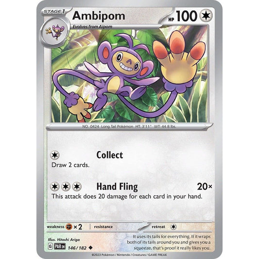 Image for Ambipom (146/182) (PAR) - Pokemon