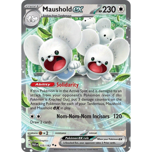 Image for Maushold ex (155/182) (PAR) - Pokemon