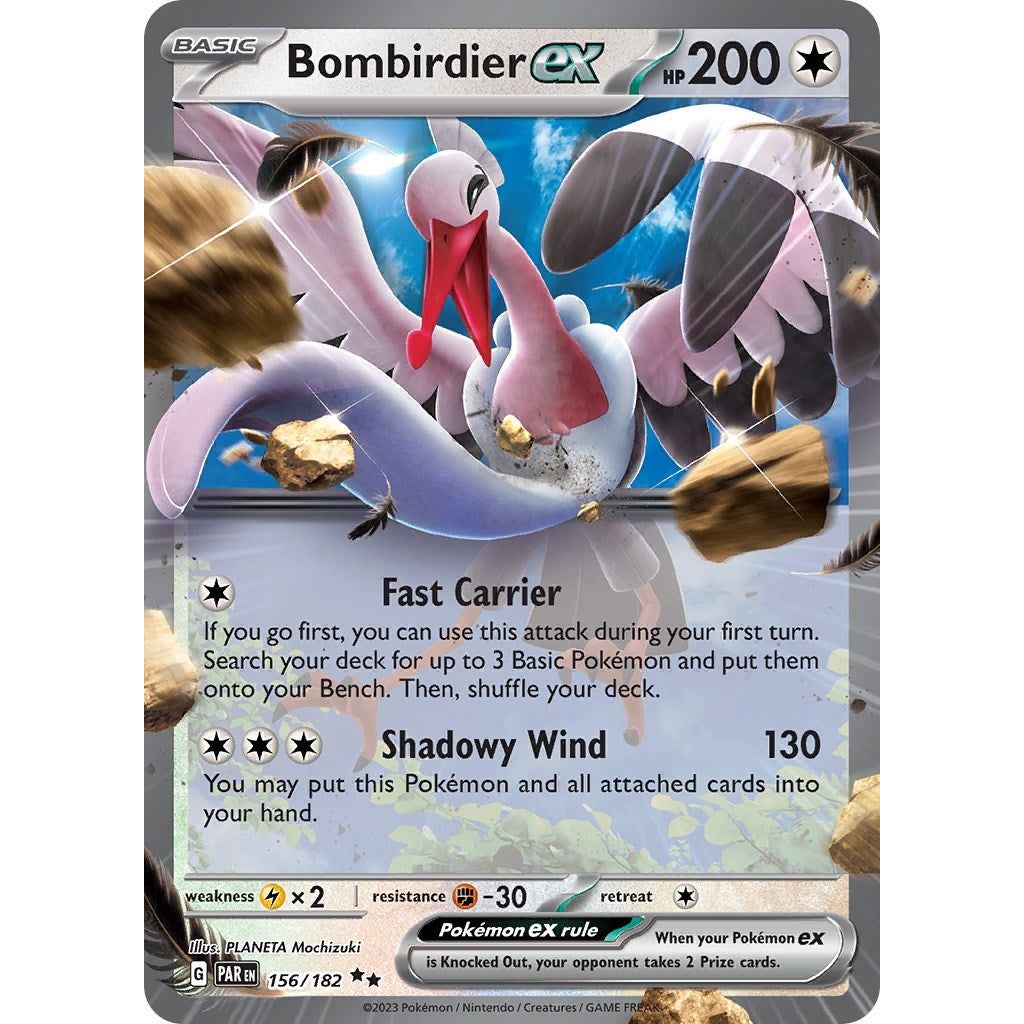 Image for Bombirdier ex (156/182) (PAR) - Pokemon