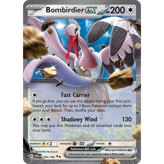 Image for Bombirdier ex (156/182) (PAR) - Pokemon