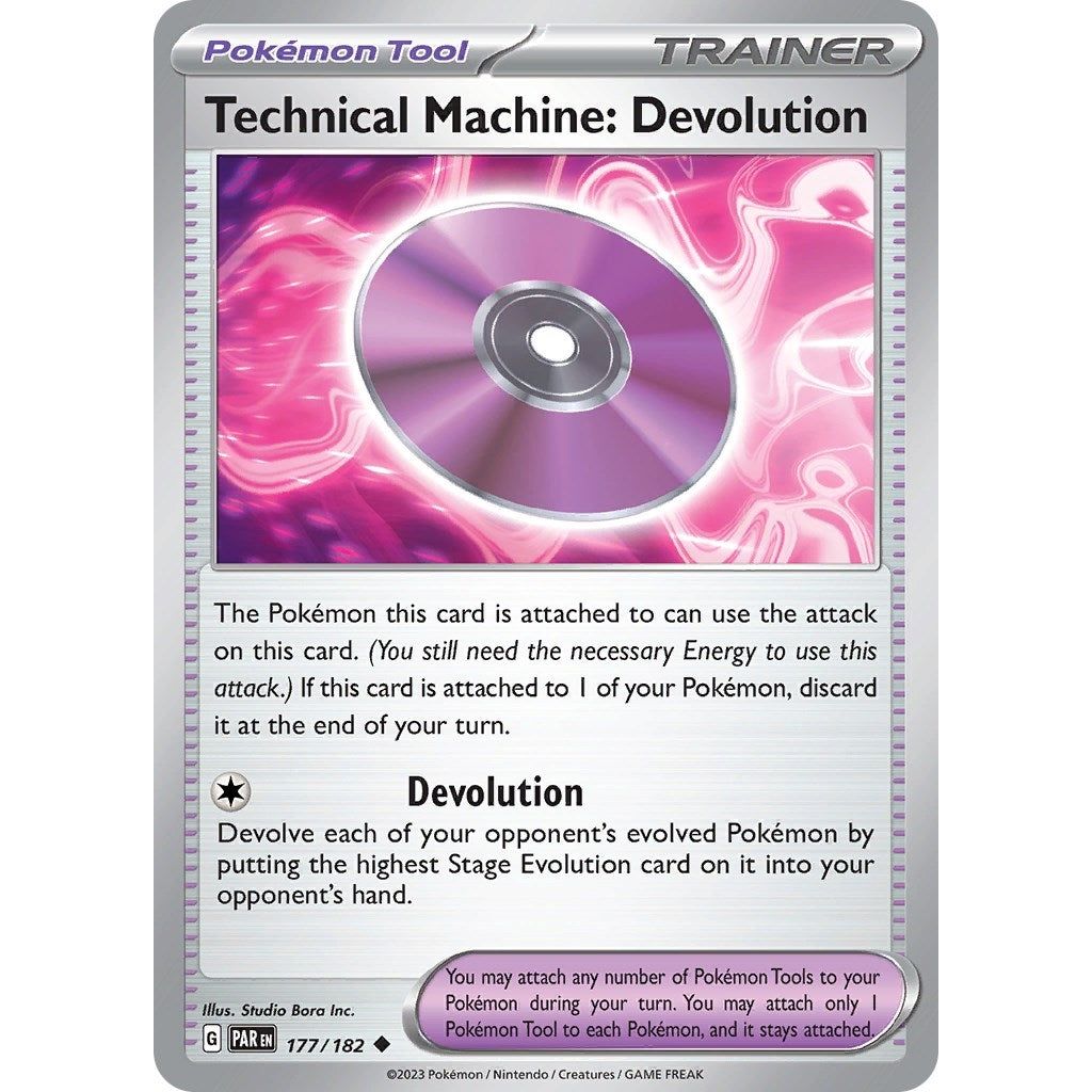 Image for Technical Machine: Devolution (177/182) (PAR) - Pokemon