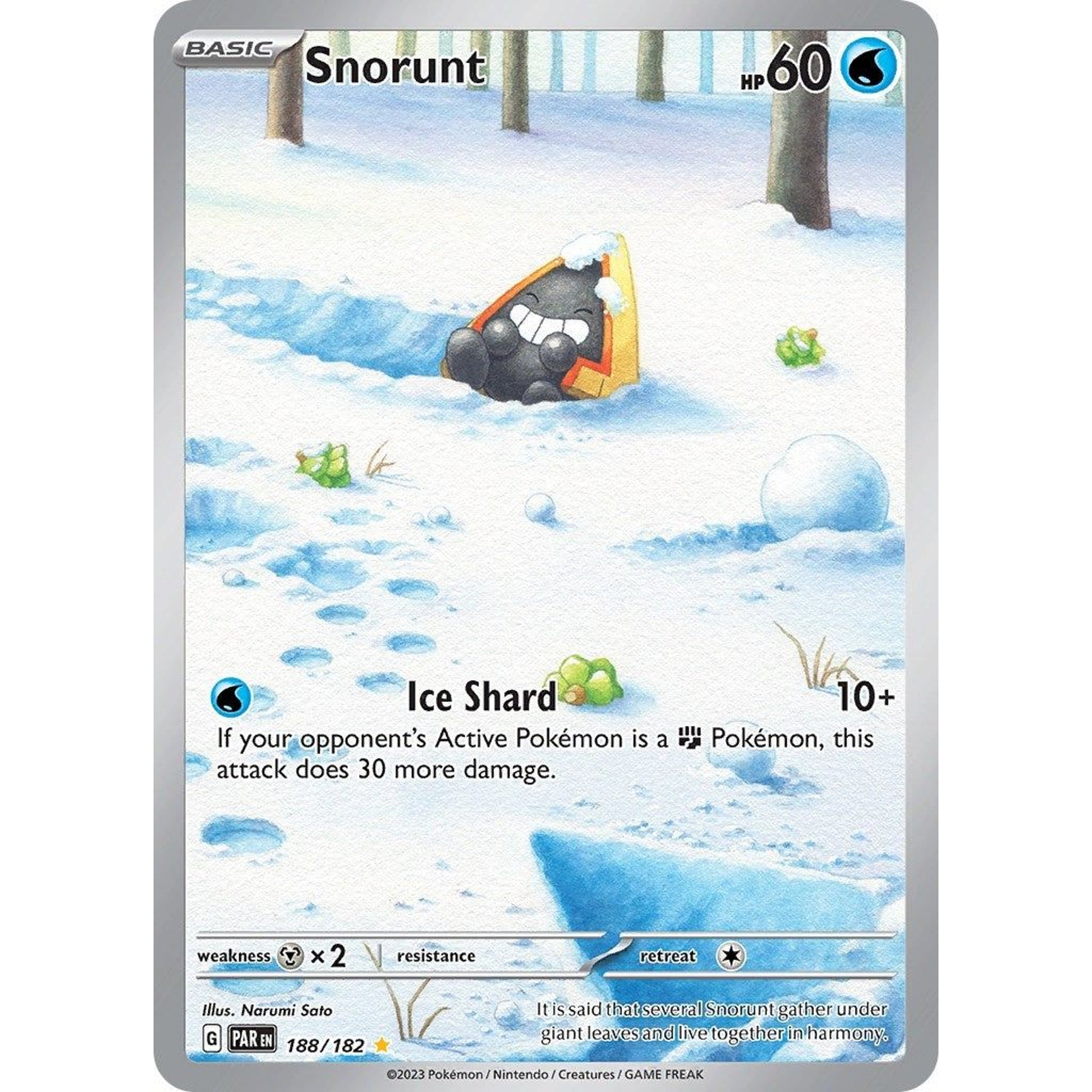 Image for Snorunt (188/182) (PAR) - Pokemon