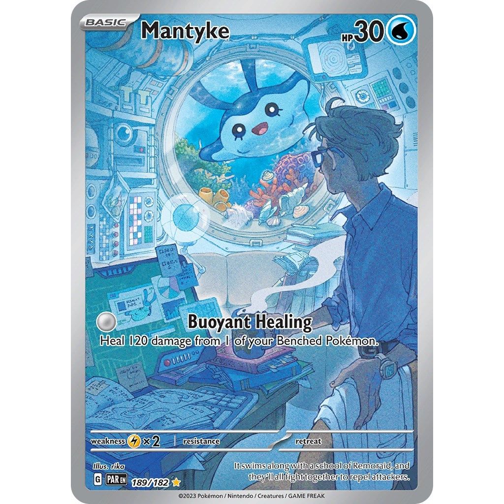 Image for Mantyke (189/182) (PAR) - Pokemon