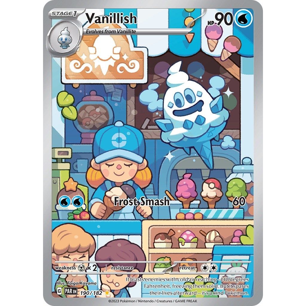 Image for Vanillish (190/182) (PAR) - Pokemon