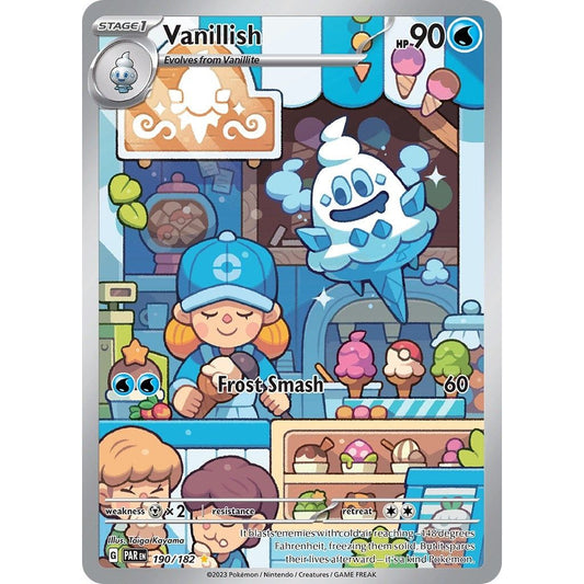 Image for Vanillish (190/182) (PAR) - Pokemon