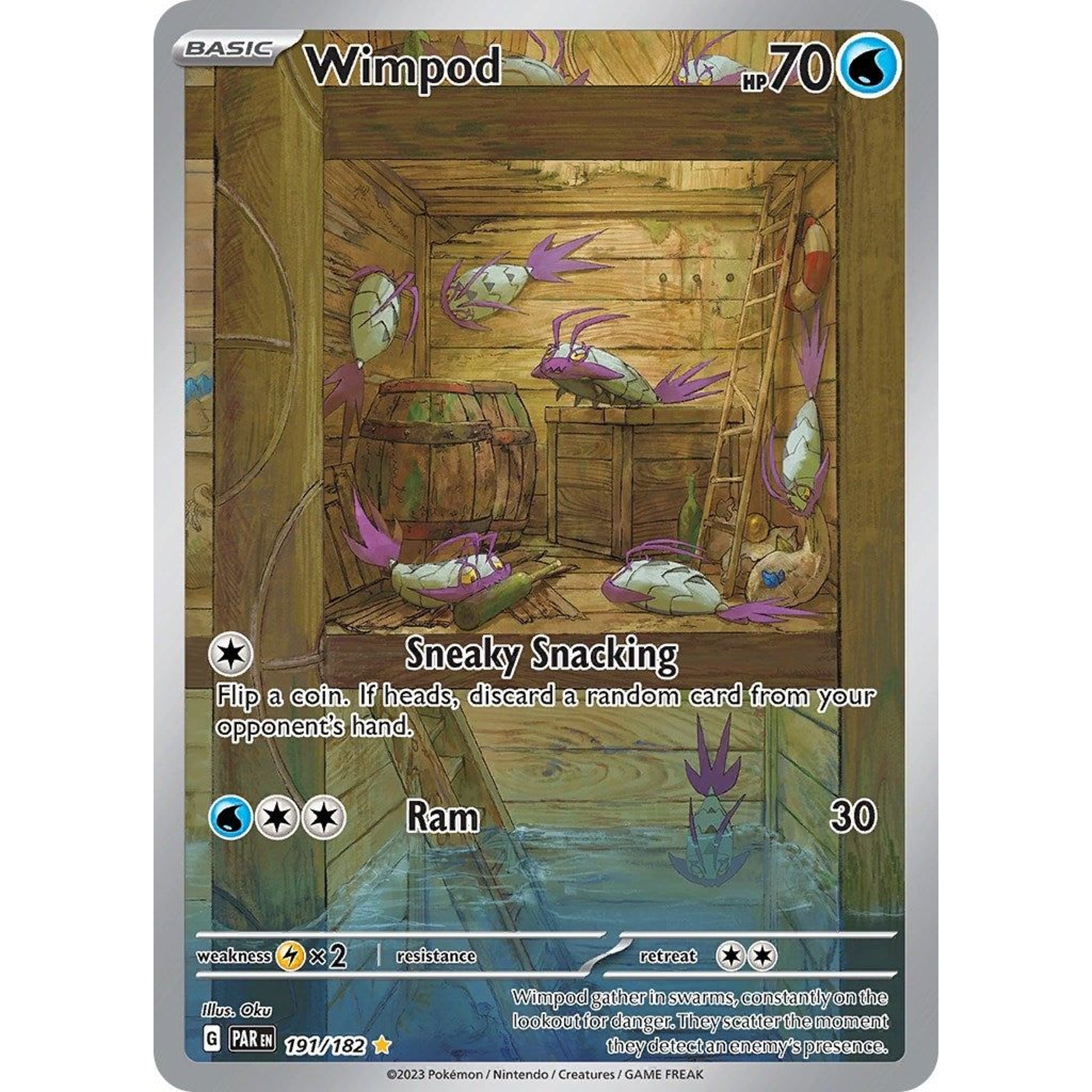Image for Wimpod (191/182) (PAR) - Pokemon
