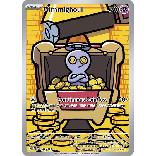 Image for Gimmighoul (198/182) (PAR) - Pokemon