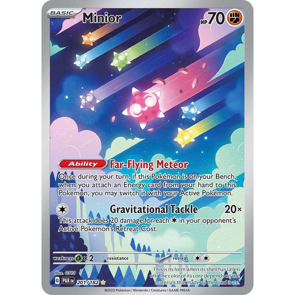 Image for Minior (201/182) (PAR) - Pokemon