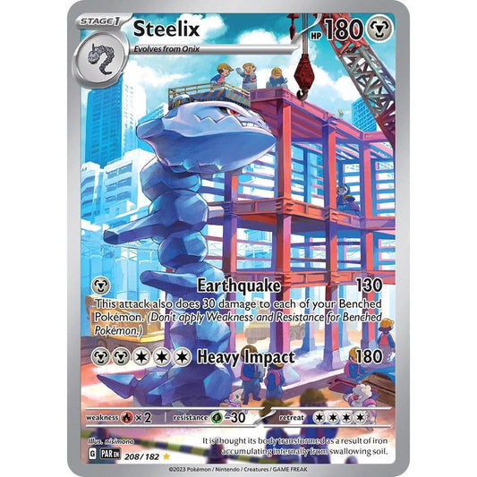 Image for Steelix (208/182) (PAR) - Pokemon