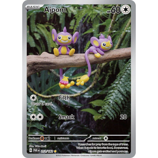 Image for Aipom (211/182) (PAR) - Pokemon
