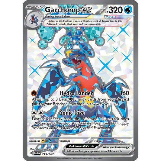 Image for Garchomp ex (219/182) (PAR) - Pokemon