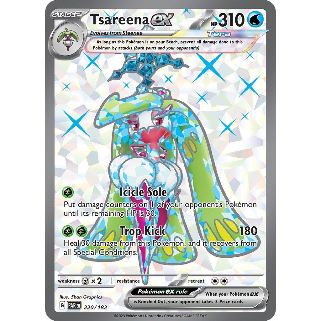 Image for Tsareena ex (220/182) (PAR) - Pokemon