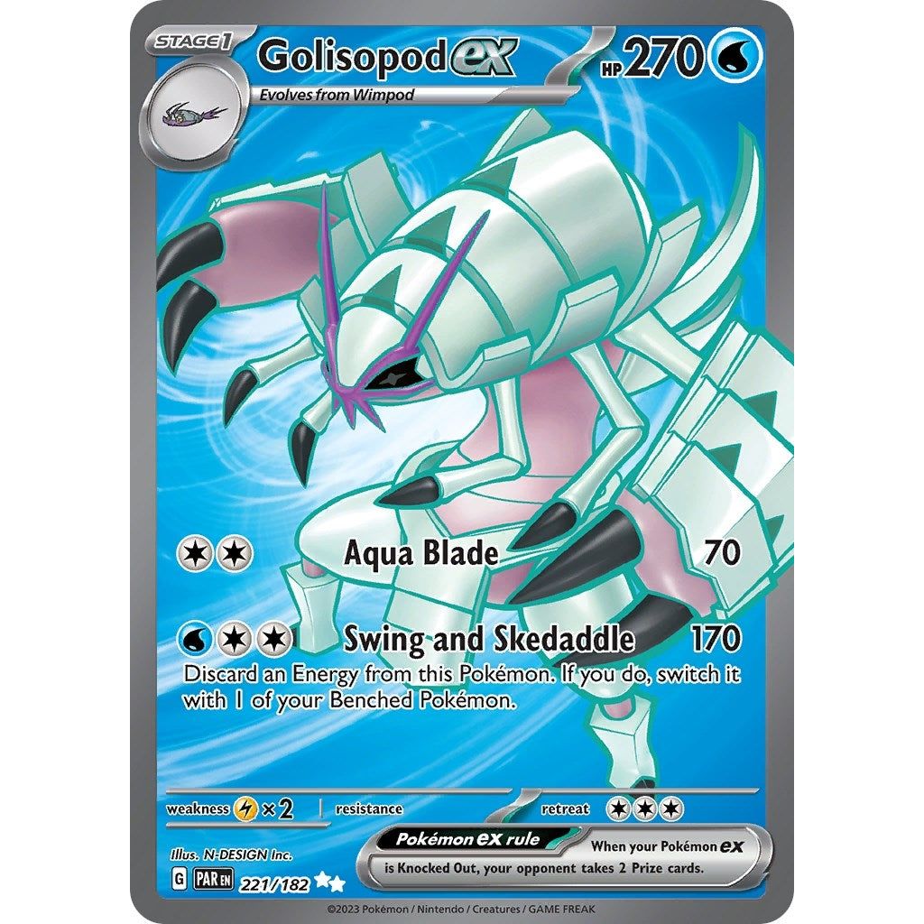 Image for Golisopod ex (221/182) (PAR) - Pokemon