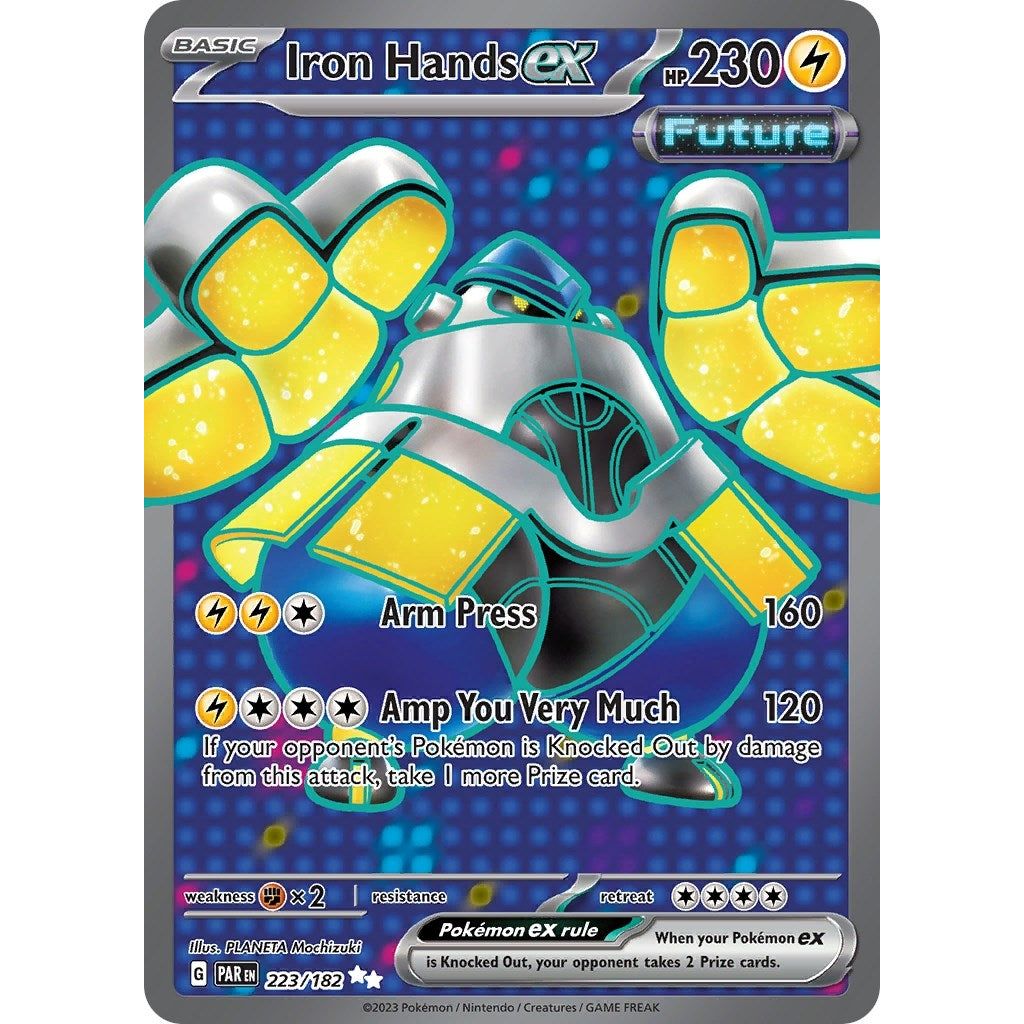Image for Iron Hands ex (223/182) (PAR) - Pokemon