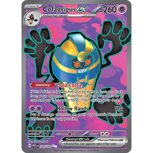 Image for Cofagrigus ex (224/182) (PAR) - Pokemon
