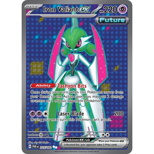 Image for Iron Valiant ex (225/182) (PAR) - Pokemon