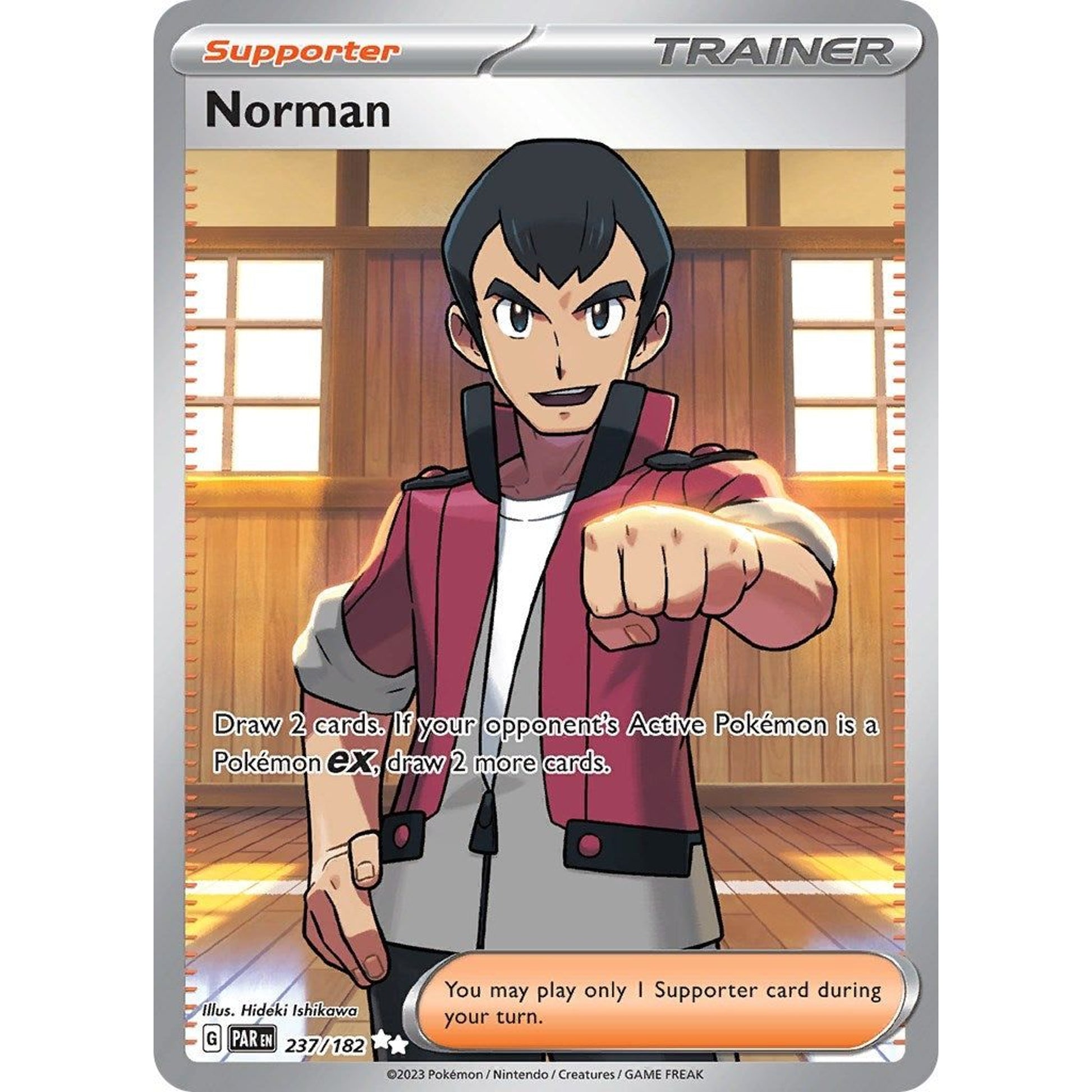 Image for Norman (237/182) (PAR) - Pokemon