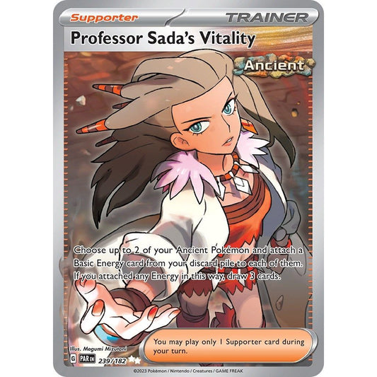 Image for Professor Sada's Vitality (239/182) (PAR) - Pokemon