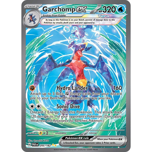 Image for Garchomp ex (245/182) (PAR) - Pokemon