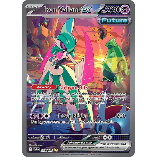 Image for Iron Valiant ex (249/182) (PAR) - Pokemon