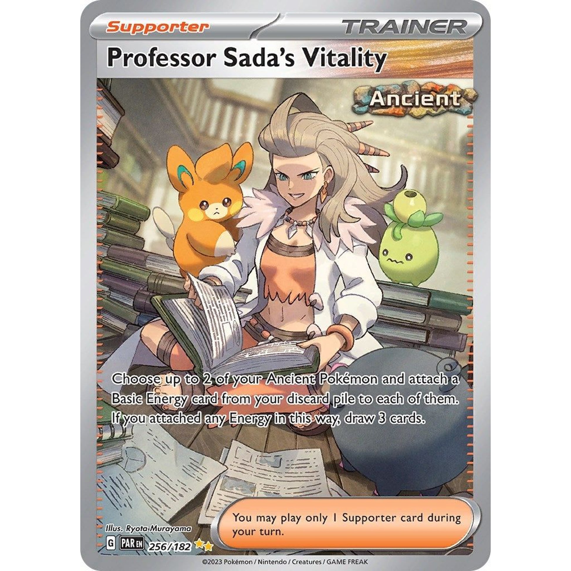 Image for Professor Sada's Vitality (256/182) (PAR) - Pokemon