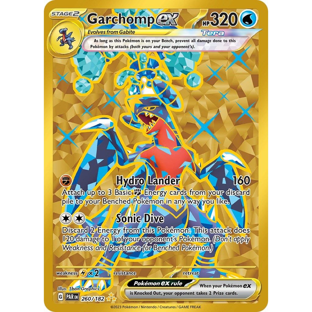 Image for Garchomp ex (260/182) (PAR) - Pokemon