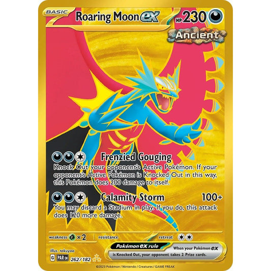 Image for Roaring Moon ex (262/182) (PAR) - Pokemon