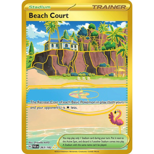 Image for Beach Court (263/182) (PAR) - Pokemon
