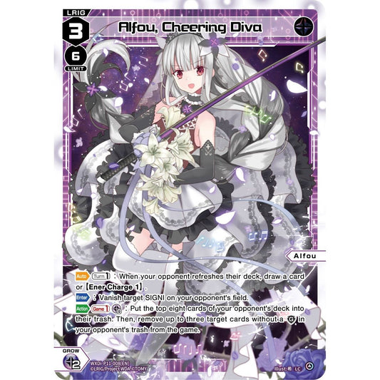 Image for Alfou, Cheering Diva (WXDi-P11-008[EN]) (WXDi-P11) - WIXOSS
