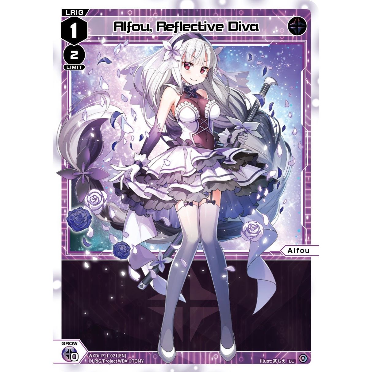 Image for Alfou, Reflective Diva (WXDi-P11-021[EN]) (WXDi-P11) - WIXOSS