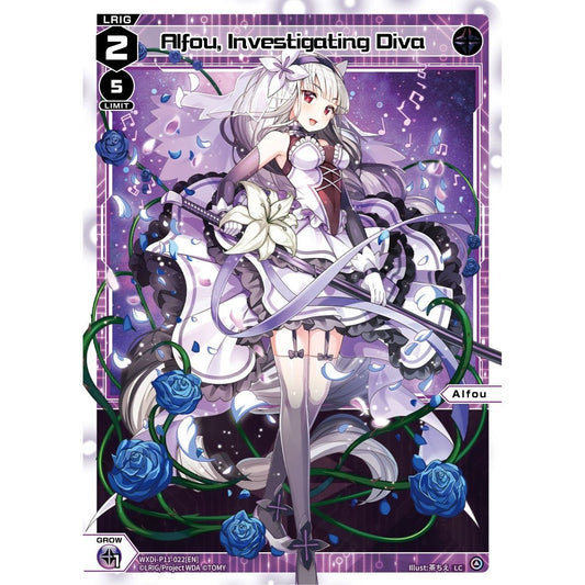 Image for Alfou, Investigating Diva (WXDi-P11-022[EN]) (WXDi-P11) - WIXOSS