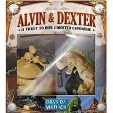 Image for Ticket To Ride: Alvin & Dexter Monster Expansion - Boardgames