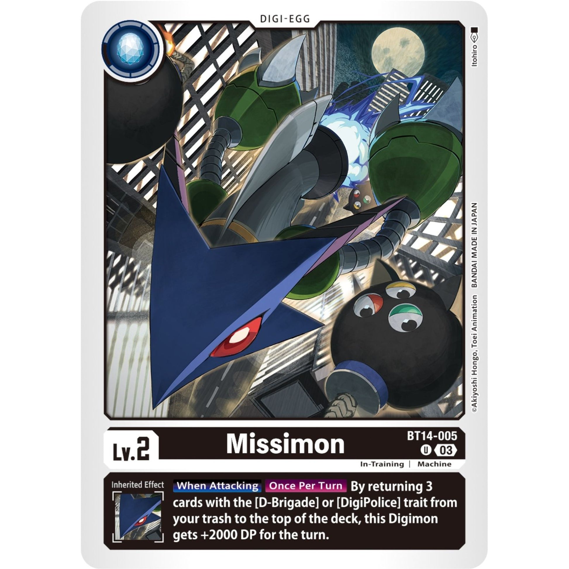 Image for Missimon (BT14-005 U) (BT14) - Digimon Card Game
