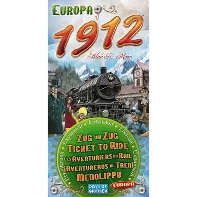 Image for Ticket To Ride: Europa 1912 Expansion - Boardgames